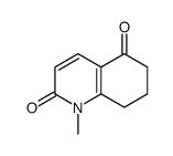 1-Methyl-7,8-dihydroquinoline-2,5(1H,6H)-dione Structure