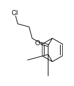 5-(3-chloropropyl)-2,2-dimethylbicyclo[2.2.2]octa-5,7-dien-3-one Structure