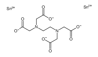 2-[2-[bis(carboxylatomethyl)amino]ethyl-(carboxylatomethyl)amino]acetate,tin(2+) Structure