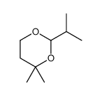 4,4-dimethyl-2-propan-2-yl-1,3-dioxane Structure