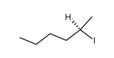 (R)-2-iodo-hexane Structure