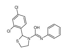 2-(2,4-dichlorophenyl)-N-phenyl-1,3-thiazolidine-3-carboxamide picture