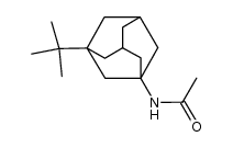 N-[1-(3-tert-butyladamantyl)]acetamide结构式