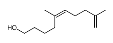 5,9-dimethyldeca-5,9-dien-1-ol Structure