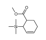 methyl 2-trimethylsilylcyclohex-3-ene-1-carboxylate Structure