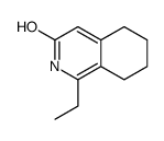 1-ethyl-5,6,7,8-tetrahydro-2H-isoquinolin-3-one结构式