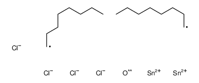 dichloro-[dichloro(octyl)stannyl]oxy-octylstannane结构式