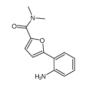 5-(2-aminophenyl)-N,N-dimethylfuran-2-carboxamide Structure