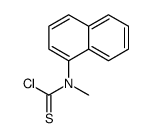 N-methyl-N-naphthalen-1-ylcarbamothioyl chloride结构式
