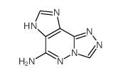 5h-imidazo[4,5-d][1,2,4]triazolo[4,3-b]pyridazin-6-amine Structure