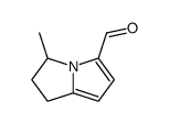 1H-Pyrrolizine-5-carboxaldehyde, 2,3-dihydro-3-methyl- (7CI,8CI,9CI) picture