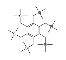 trimethyl-[[2,3,4,5,6-pentakis(trimethylsilylmethyl)phenyl]methyl]sila ne Structure