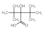 Butanoic acid,2-(1,1-dimethylethyl)-2-hydroxy-3,3-dimethyl- structure