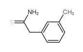 2-(3-甲基苯基)乙烷硫胺结构式