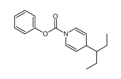 phenyl 4-pentan-3-yl-4H-pyridine-1-carboxylate Structure