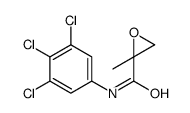 2-methyl-N-(3,4,5-trichlorophenyl)oxirane-2-carboxamide Structure