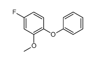 4-fluoro-2-methoxy-1-phenoxybenzene结构式