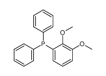 2,3-Dimethoxyphenyl-diphenyl-phosphin Structure