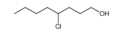 4-chlorooctan-1-ol Structure