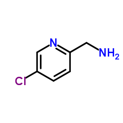 2-氨甲基-5-氯吡啶结构式