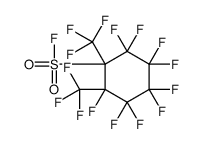 nonafluorobis(trifluoromethyl)cyclohexanesulphonyl fluoride Structure