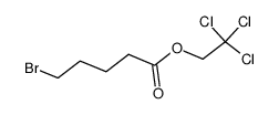 2',2',2'-trichloroethyl 5-bromopentanoate Structure