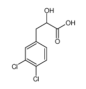 3-(3,4-dichlorophenyl)lactic acid结构式