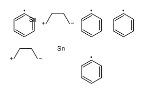 1,1,6,6-tetraphenyl-1,6-distannecane Structure