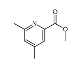 methyl 4,6-dimethylpyridine-2-carboxylate structure