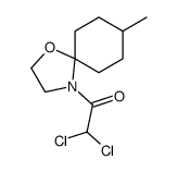 2,2-dichloro-1-(8-methyl-1-oxa-4-azaspiro[4.5]decan-4-yl)ethanone结构式