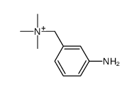 (3-aminophenyl)methyl-trimethylazanium Structure