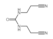 1,3-bis(2-cyanoethyl)urea Structure