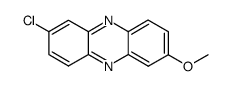 2-chloro-7-methoxy-phenazine Structure