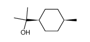 cis-alpha,alpha,4-trimethylcyclohexanemethanol结构式