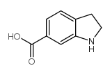 2,3-Dihydro-1H-indole-6-carboxylic acid picture