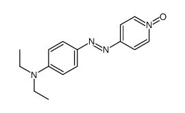 4-[[4-(Diethylamino)phenyl]azo]pyridine 1-oxide Structure