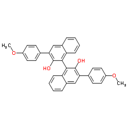 (R)-3,3'-双(4-甲氧基苯基)-1,1'-联萘酚图片