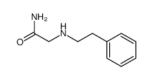 2-(phenethylamino)acetamide Structure