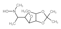 a-D-xylo-Hexofuranose,5,6-dideoxy-5-(hydroxymethylamino)-3-O-methyl-1,2-O-(1-methylethylidene)-, (5x)- (9CI) structure