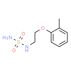 Sulfamide, [2-(o-tolyloxy)ethyl]- (8CI) Structure