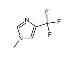 1-methyl-4-(trifluoromethyl)-1H-imidazole结构式