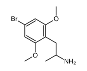 1-(4-bromo-2,6-dimethoxyphenyl)propan-2-amine结构式