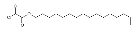 hexadecyl 2,2-dichloroacetate结构式
