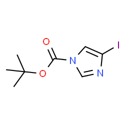 Tert-Butyl 4-Iodo-1H-Imidazole-1-Carboxylate Structure