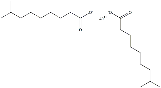 Isodecanoic acid, zinc salt, basic结构式