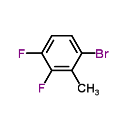 6-Bromo-2,3-difluorotoluene structure