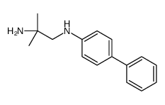 N1-(4-Biphenylyl)-2-methyl-1,2-propanediamine Structure