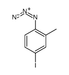 Benzene, 1-azido-4-iodo-2-methyl Structure