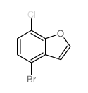 4-bromo-7-chlorobenzofuran Structure