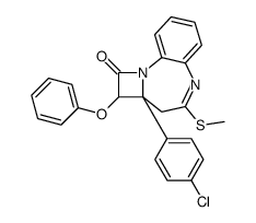 7-(4-chlorophenyl)-8-phenoxy-4,5-benzo-3-aza-2-nonem Structure